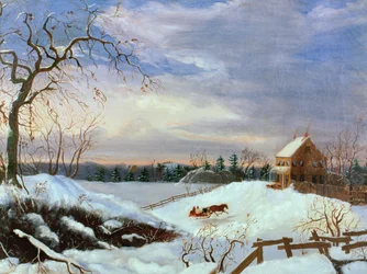 Sneeuwlandschap, New England